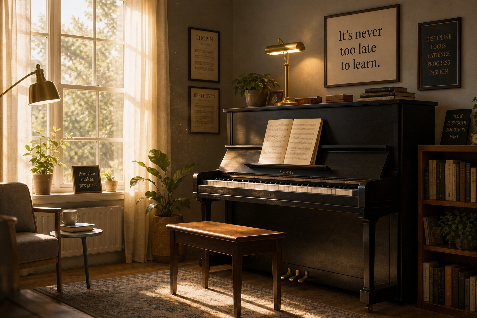 Is It Too Late to Learn Piano at 30, 40, 50 or 60?
